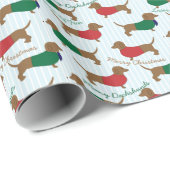 JOYEUX NOËL, PAPIER D'ENVELOPPE DE CADEAU DE (Coin rond)