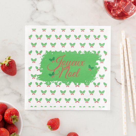 Joyeux Noel - papieren servetten (Insitu)