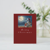 Joyeux Noël par carte postale (Debout devant)