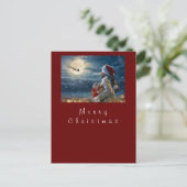 Joyeux Noël par carte postale (Debout devant)