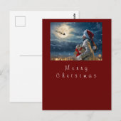 Joyeux Noël par carte postale (Devant / Derrière)
