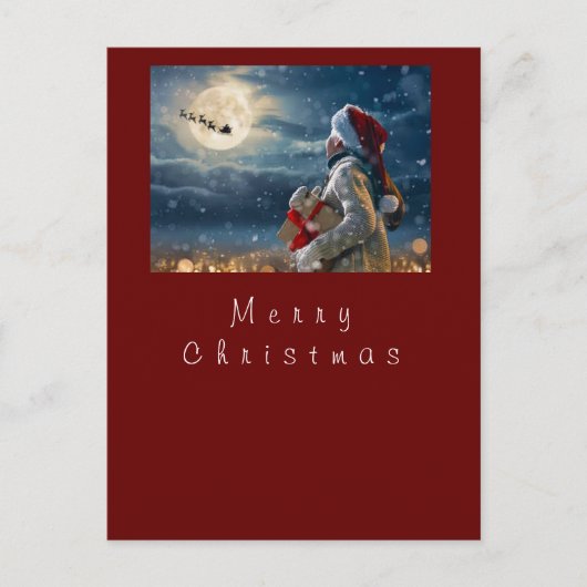 Joyeux Noël par carte postale (Devant)