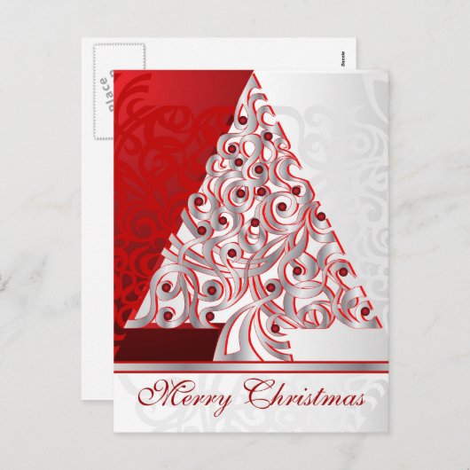 Joyeux Noël par carte postale (Devant / Derrière)