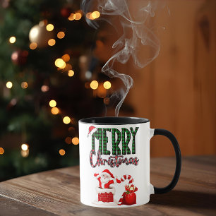 Joyeux Noël par le Père Noël - Tasse