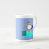 Joyeux Noël Pêche Pingouin Mug (Devant droit)