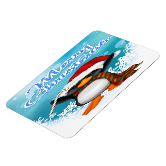Joyeux Noël Penguin Flex Magnets (Côté Gauche)