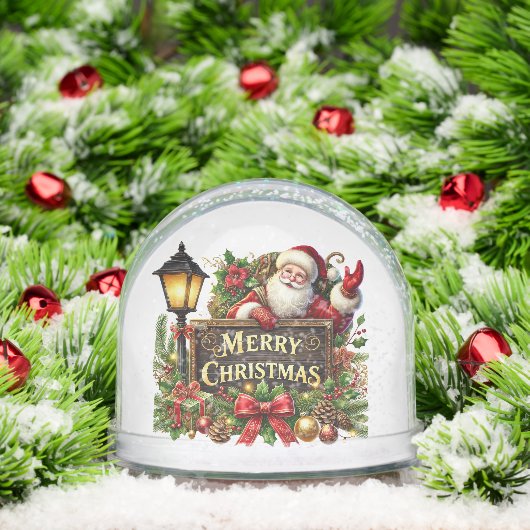 Joyeux Noël Père Noël ajouter le nom du message an (Noël)