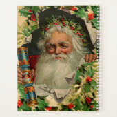 Joyeux Noël Père Noël classique antique (Dos)