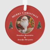 Joyeux Noël Père Noël Famille Personnaliser (dos)