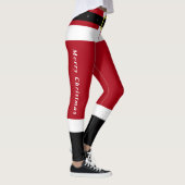 Joyeux Noël Père Noël Leggings Funny (Droite)