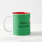 Joyeux Noël Père Noël Mug (Gauche)