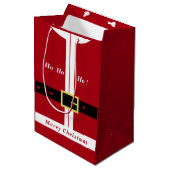 Joyeux Noël Père Noël Sacs cadeaux - Drôle (Devant Angle)