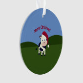 Joyeux Noël Père Noël Vache (devant)