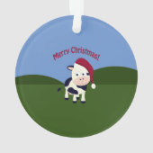 Joyeux Noël Père Noël Vache (dos)