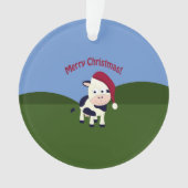 Joyeux Noël Père Noël Vache (devant)