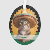 Joyeux Noël personnalisé Chat (devant)
