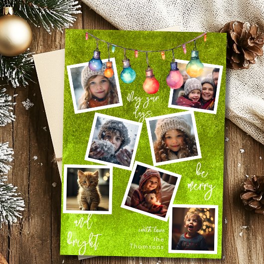 Joyeux Noël personnalisé multi carte photo
