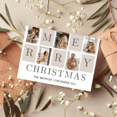 Joyeux Noël Photo Carte de Noël