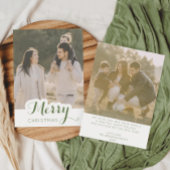 Joyeux Noël Photo Carte de Noël