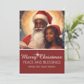 Joyeux Noël Photo Carte de vacances Personnaliser (Debout devant)