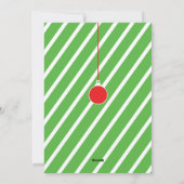 Joyeux Noël photo carte d'ornements (Dos)