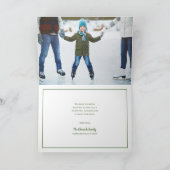 Joyeux Noël Photo Collage Carte de voeux (Intérieur)