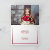 Joyeux Noël Photo Collage Carte de voeux (Intérieur)