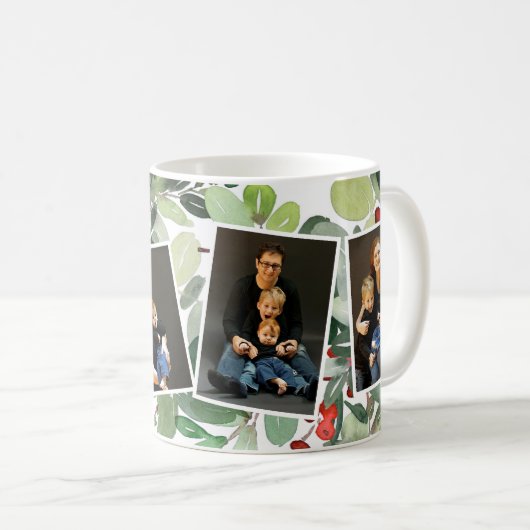 Joyeux Noël Photo Mug (Devant droit)