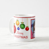 Joyeux Noël Photo Mug (Devant gauche)
