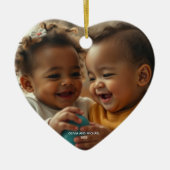 Joyeux Noël Photo Ornement de Noël (Devant)