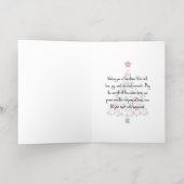 Joyeux Noël Photo Vacances Véritable Or (Couchage intérieur)