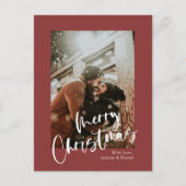 Joyeux Noël Photos Carte postale (Devant)