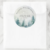 Joyeux Noël pinède stickers vacances (Sac)