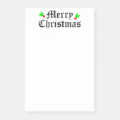 Joyeux Noël Post-It Notes (Devant)