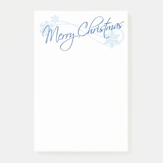 Joyeux Noël Post-it Notes (Devant)