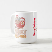 Joyeux Noël pour tous Boire du café Mug (Devant gauche)