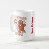 Joyeux Noël pour tous Boire du café Mug (Devant gauche)