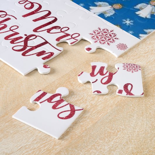 Joyeux Noël Puzzle Angel (Côté)