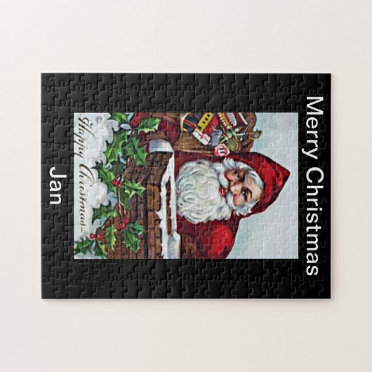 Joyeux Noël Puzzle Design (Horizontal)