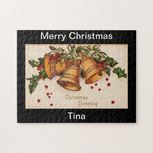 Joyeux Noël Puzzle Design (Horizontal)