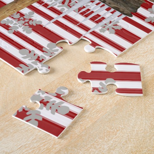 Joyeux Noël Puzzle Elf (Côté)