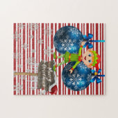 Joyeux Noël Puzzle Elf (Horizontal)