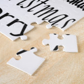 Joyeux Noël Puzzle Noël (Côté)