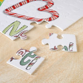 Joyeux Noël Puzzle Noel Elf (Côté)