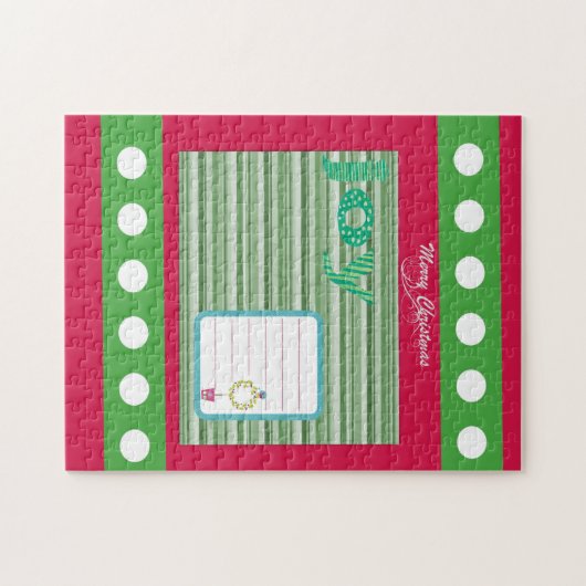 Joyeux Noël Puzzle Noël Joie (Horizontal)