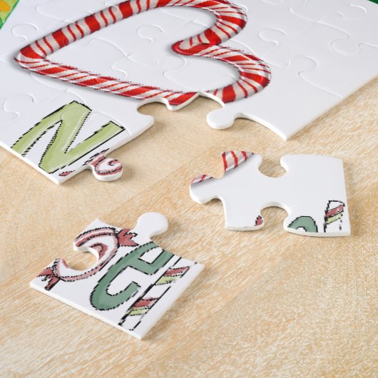 Joyeux Noël Puzzle Noël Noel (Côté)