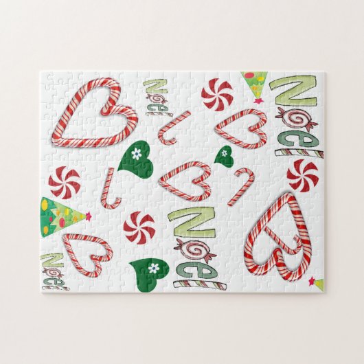 Joyeux Noël Puzzle Noël Noel (Horizontal)