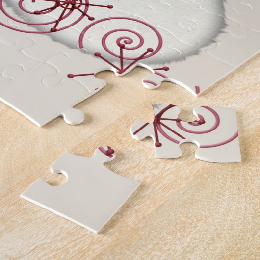 Joyeux Noël Puzzle Noël Snowman (Côté)