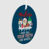 Joyeux Noël Que toutes vos dents soient blanches (devant)