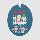 Joyeux Noël Que toutes vos dents soient blanches (devant)